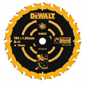 Tarcza do drewna 184 mm EXTREME DT10302 DeWalt