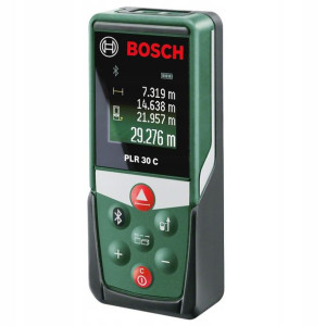 Dalmierz Laserowy PLR 30C Wyświetlacz Kolor. BOSCH