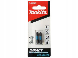 Bity udarowe PH2 25mm x2 1/4" Makita B-63616