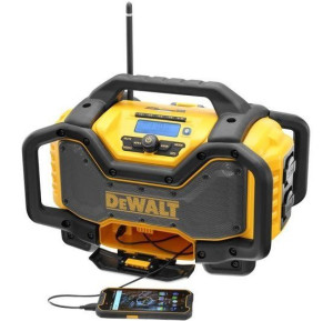 Radio Budowlane Bluetooth DCR027 DeWALT Ładowarka