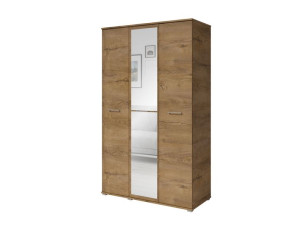 Szafa Otwierana NIKO 3-Drzwiowa + LUSTRO 120cm | Lefkas