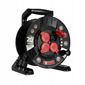 Przedłużacz Bębnowy H05rr-f 3x1,5mm 20m 3680w Kel