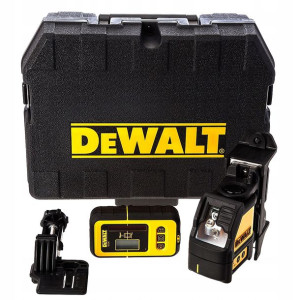 Zestaw Laser Krzyżowy DeWalt DW088KD z Detektorem