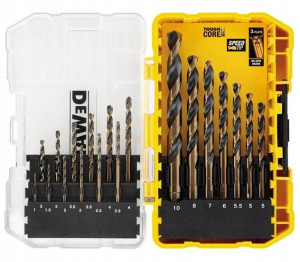 Wiertła HSS-G do metalu 19el 1-10mm DT70728 DeWalt
