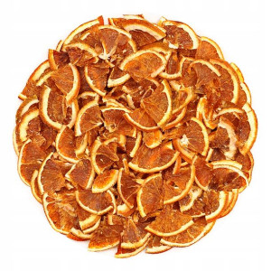 Suszone Pomarańcze Ćwiartki Jadalne - 100g