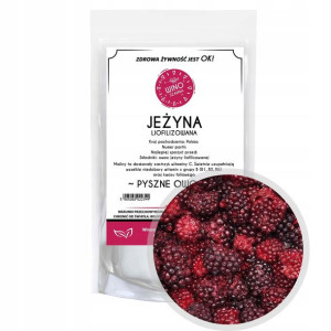 JEŻYNA cała owoce liofilizowane - 100g