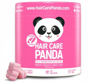 HAIR CARE PANDA - Oryginalne żelki z biotyną 5000%