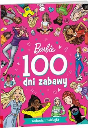 Barbie 100 dni zabawy zagadki naklejki