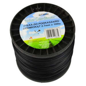 Żyłka Tnąca Do Kos I Podkaszarek 2,7 Mm 100 Mb Jg G73990 Siedmiokąt