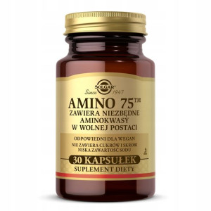 Amino 75 Solgar Aminokwasy 30 Kaps.