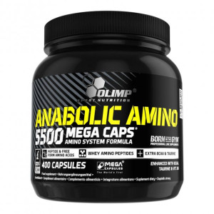 Anabolic Amino 5500 Mega Caps 400 Cabs Aminokwasy