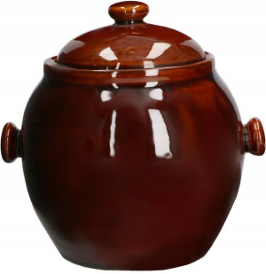 Garnek Ceramiczny Beczka Kamionka Do Kiszenia 2,5l