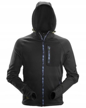 Bluza z kapturem Snickers FlexiWork r XXL CZARNY