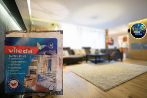 ściereczki uniwersalne vileda białe 3 sztuki