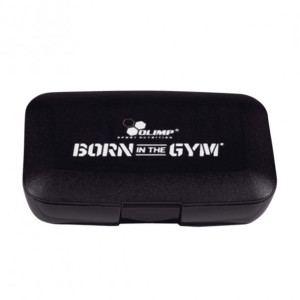 Pillbox Born In The Gym Czarny