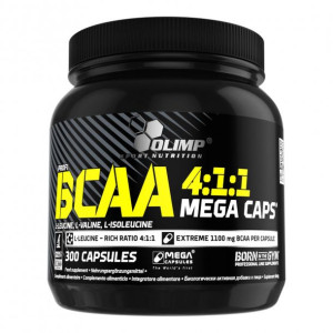Olimp Bcaa 4:1:1 Mega Caps 300 Caps Aminokwasy