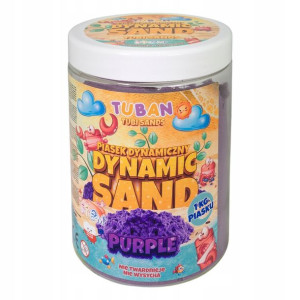 Tuban piasek dynamiczny kinetyczny filetowy 1kg