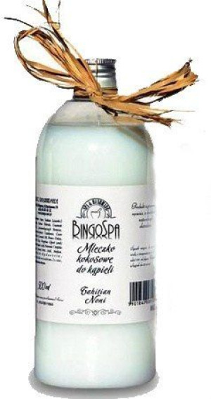 BINGOSPA Mleczko kokosowe do kąpieli Tahitian Noni 500 ml