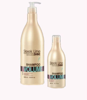 .stapiz Szampon Sleek Line Volume Z Jedwabiem 1000ml .