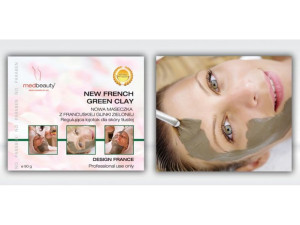 Medbeauty Maseczka z francuskiej glinki zielonej