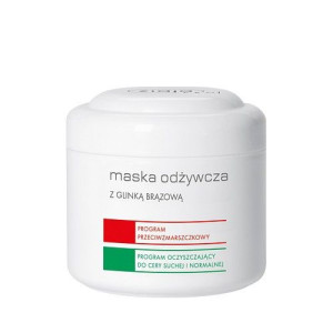 ZIAJA PRO maska odżywcza z glinką brązową, 200ml