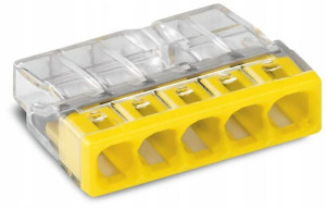 Szybkozłączka Wago 10 szt 2273-205 0,5-2,5 mm² / 5