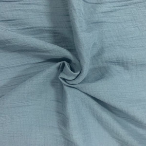 Muślin Bawełniany Double Gauze - Jeans