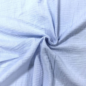 Muślin Bawełniany Double Gauze - Baby Blue