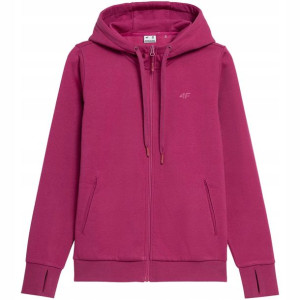 Bluza damska 4F ciemny róż 4FSS23TSWSF373 53S XL