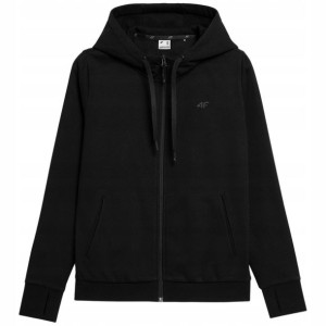 Bluza damska 4F głęboka czerń 4FSS23TSWSF373 20S S