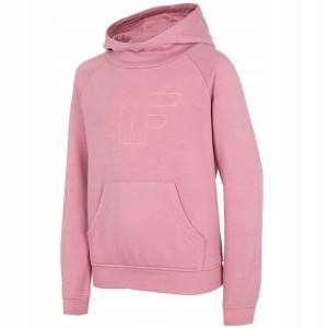 Bluza dla dziewczynki 4F jasny róż HJZ22 56S 164cm