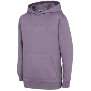 Bluza dla dziewczynki 4F fioletowa HJZ22 51S 128cm