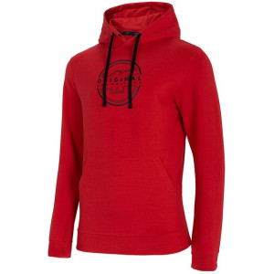 Bluza męska 4F czerwona H4L21 BLM015 62S 2XL
