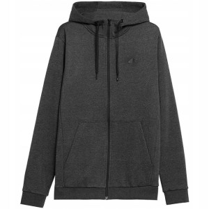 Bluza męska 4F ciemny szary melanż NOSH4 BLM353 M