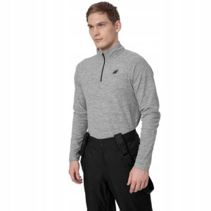 Bluza polarowa męska 4F chłodny jasny szary M