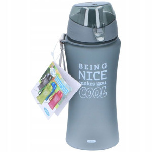 Bidon butelka sportowa 480 ml szary
