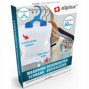 Pochłaniacz wilgoci bezwonny wiszący 210g ALPINA