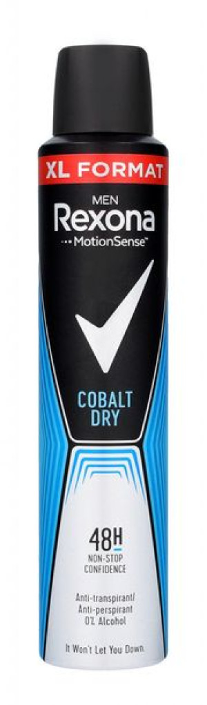 Unilev Rexona Deo Spray Men Cobalt Dry 200ml