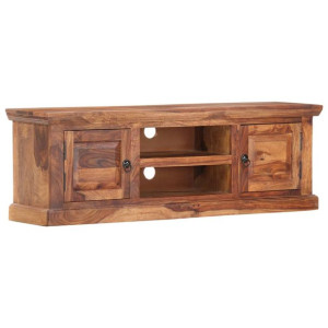 Szafka pod TV, 120x30x40 cm, lite drewno sheesham