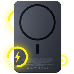 Powerbank bateria 3mk z MagSafe lightning, usb-c