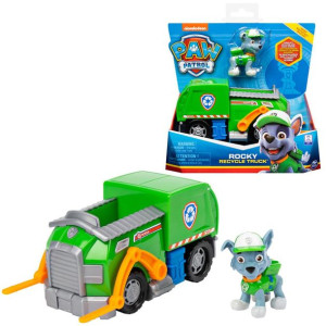 Psi Patrol Basic Rocky pojazd z figurką