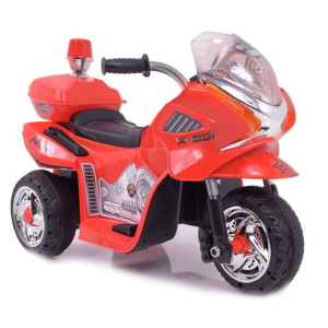 Motor, Motorek Policyjny Z Kogutem/wxe368