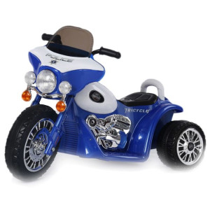 Motor Policyjny - Pierwszy Motorek Dla Dziecka, 3 Kołowy/jt568