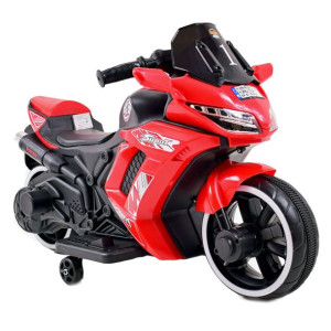 Motor Ścigacz Sport 1 Z Oparciem, Świecące Koła/, Dwa Silniki/dm1600