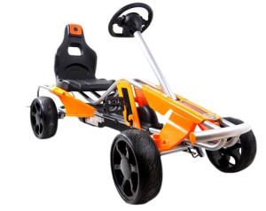 Mega Gokart Miękkie Koła Eva 5-12 Lat, Do 60 Kg/1503 Nowość