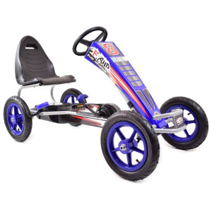 Mega Gokart Pompowane Koła 5-12 Lat, Do 60 Kg/8-1