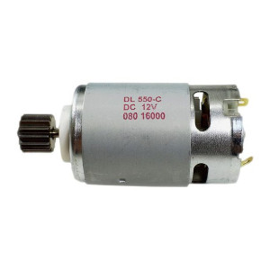 Silnik  12V  45 W, 16000RPM duży do pojazdów 15 zębów
