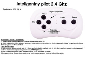 Pilot Do Pojazdów 2.4 Ghz Pilot-p-21-bdm0922