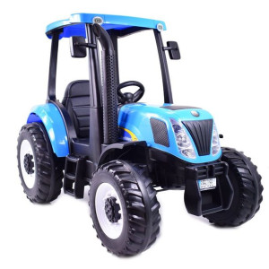 Olbrzymi Traktor New Holland T7 Na Akumulator Z Pilotem 24 V, 400 W/a011-24