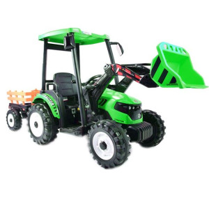 Olbrzymi Traktor Na Akumulator Z Przyczepą 24 V, 400w, Pilot/js-3158b-24v